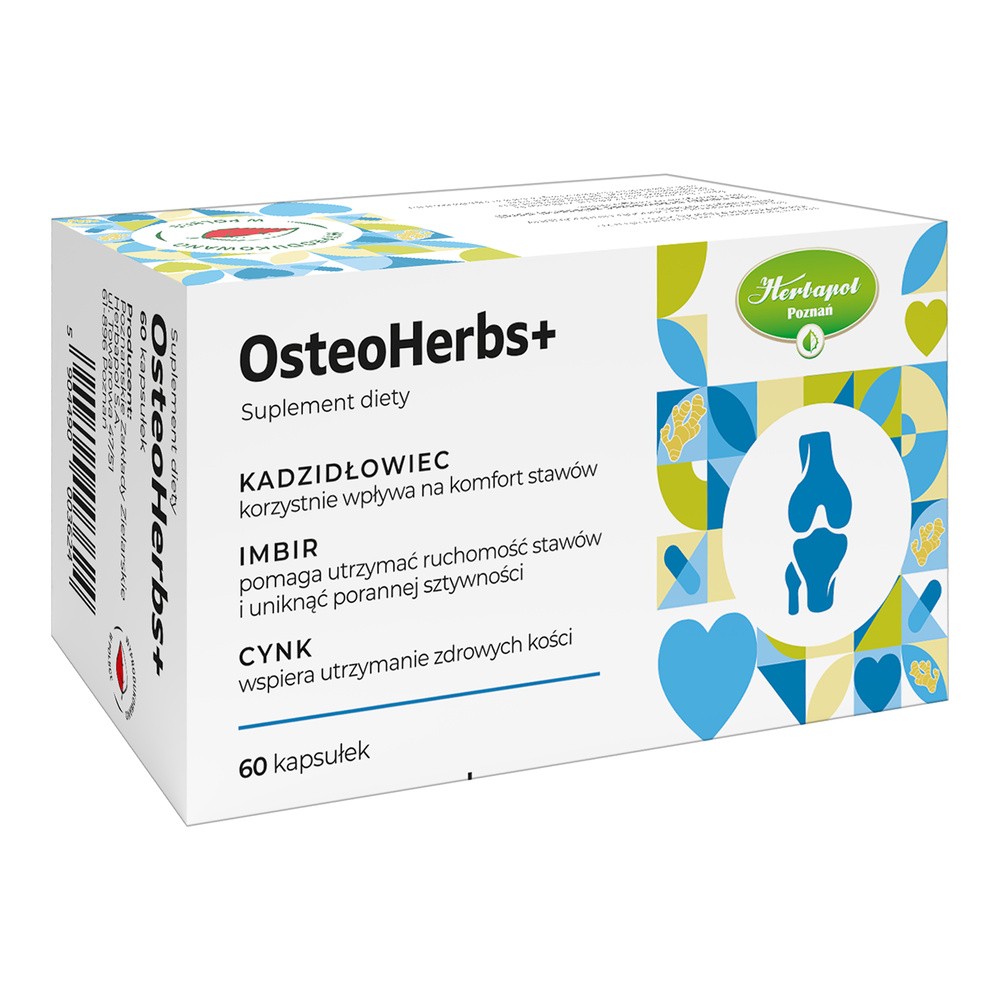 OsteoHerbs+, 60 kapsułek