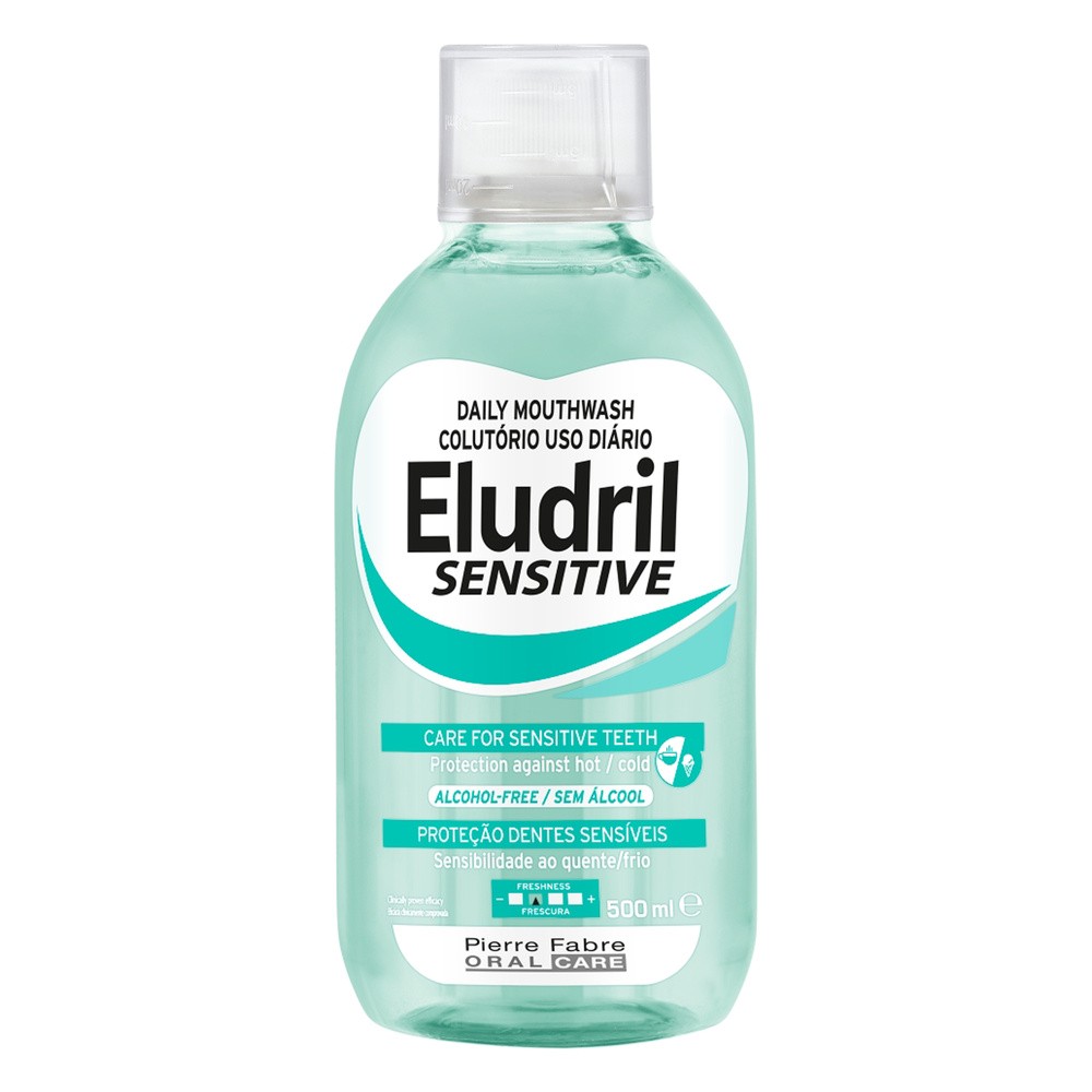 Eludril SENSITIVE płyn do płukania jamy ustnej do zębów wrażliwych 500 ml