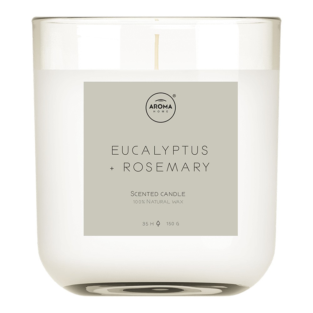 Aroma Home Simplicity Series Świeca Eucalyptus & Rosemary 150 g