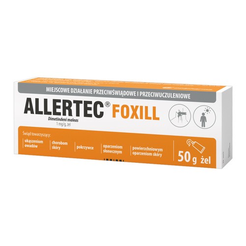 Allertec Foxill żel 1mg/g x 50 g