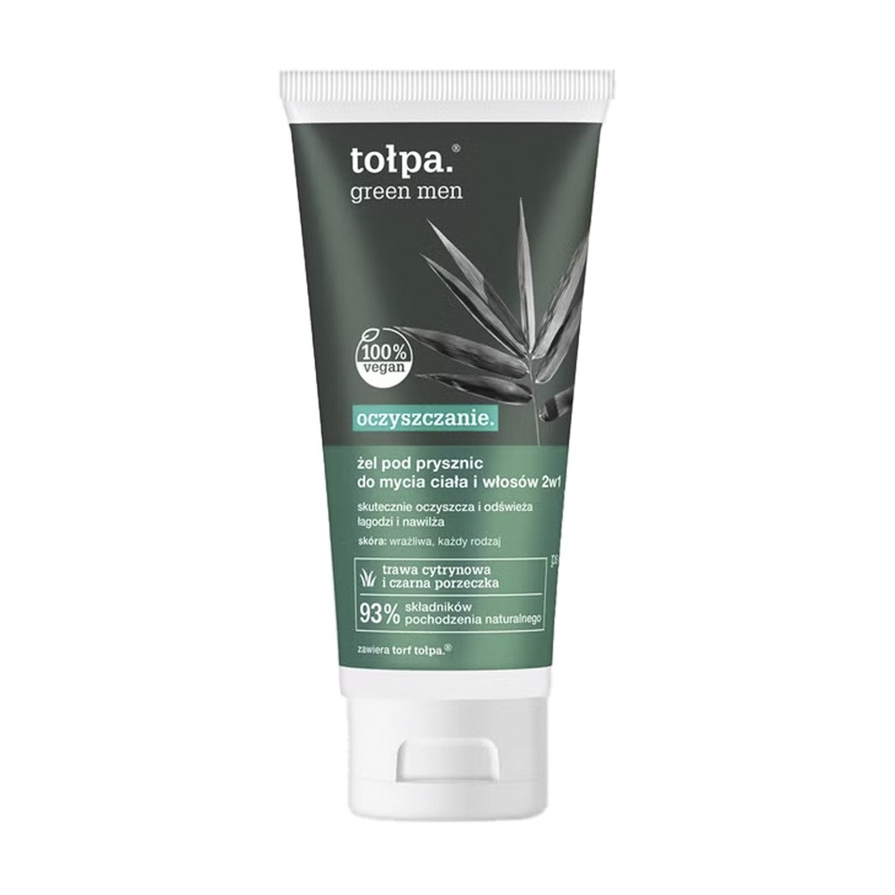 Tołpa żel pod prysznic do mycia ciała i włosów 2w1, 200 ml TGME009