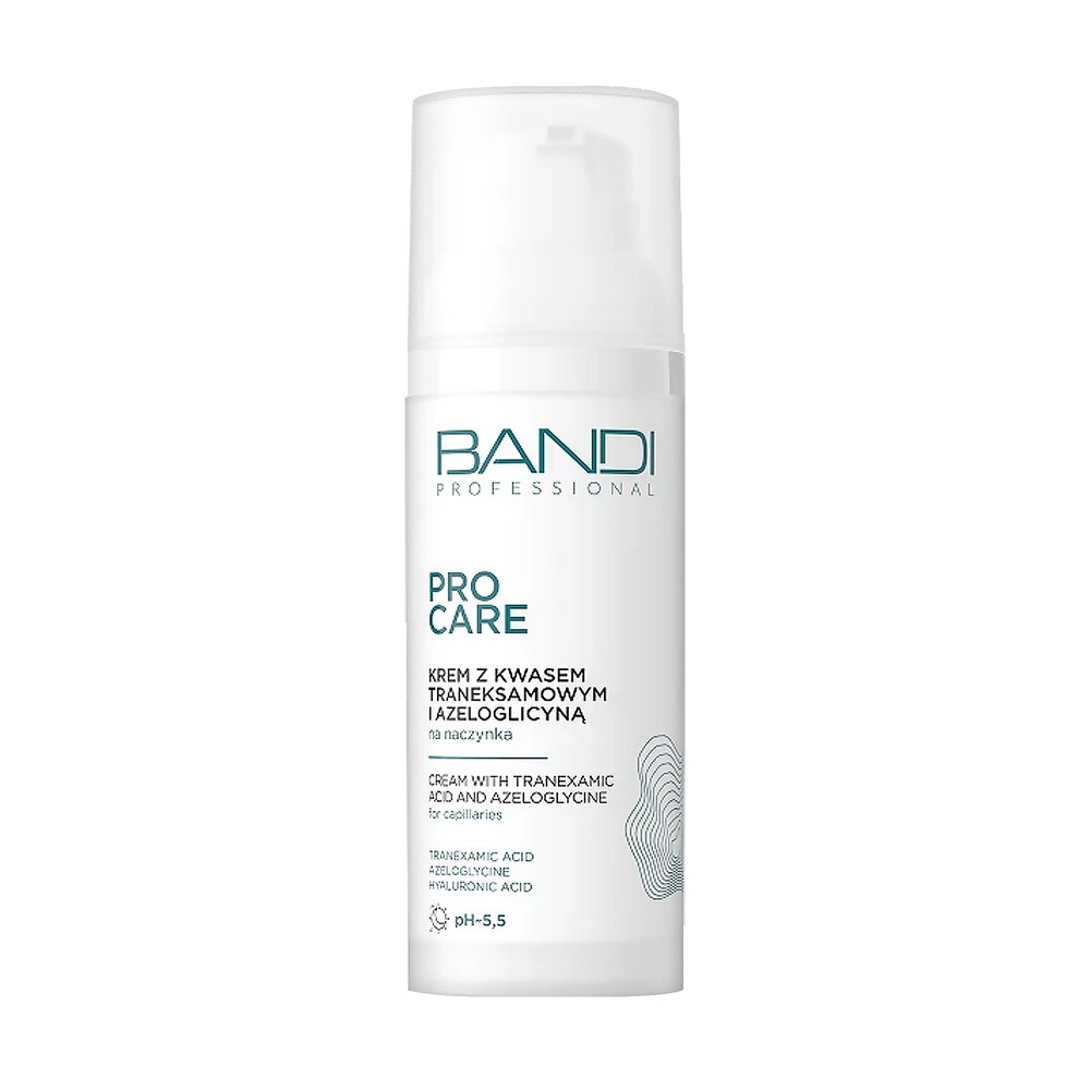 Bandi Pro Care, krem do twarzy z kwasem traneksamowym i azeloglicyną, 50ml