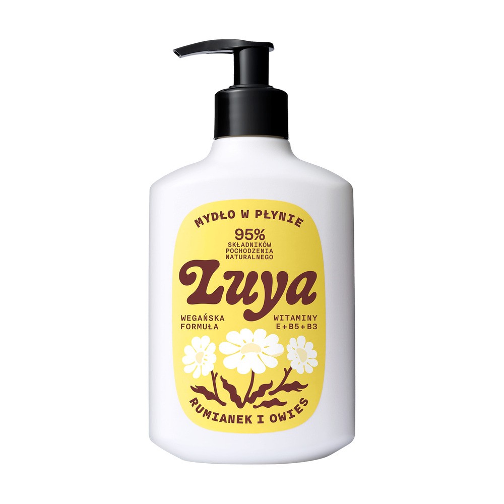 LUYA Mydło do rąk w płynie Rumianek i Owies 400ml
