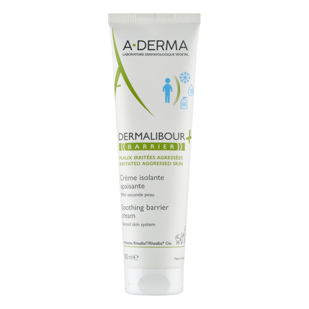 A-DERMA DERMALIBOUR+ Barrier Łagodzący krem izolujący, 100ml