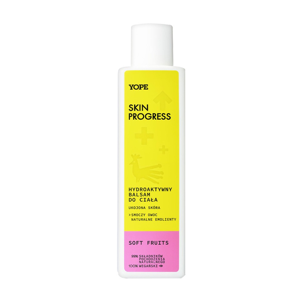 Yope Skin Progress Hydroaktywny Balsam do ciała Ukojona skóra - Soft Fruits 200 ml