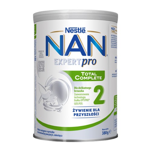 NAN EXPERTPRO Total Complete 2 Mleko następne w proszku dla niemowląt powyżej 6. miesiąca 400 g