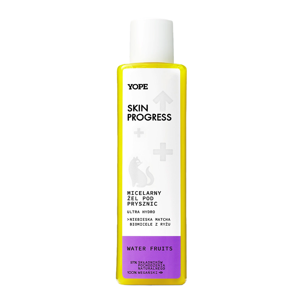 YOPE Skin Progress Micelarny żel pod prysznic WATER FRUITS, 200ml