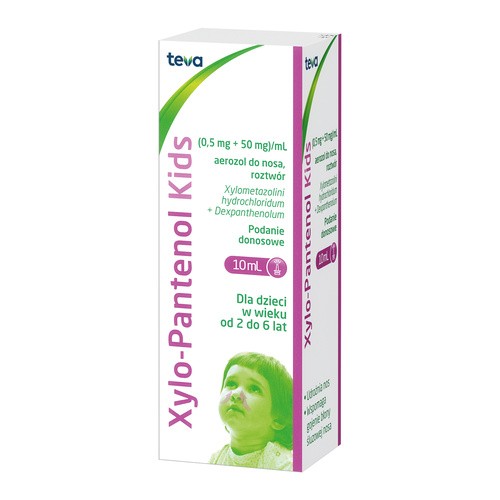 Xylo-Pantenol Kids 0,5 mg+50mg/ml, 10ml