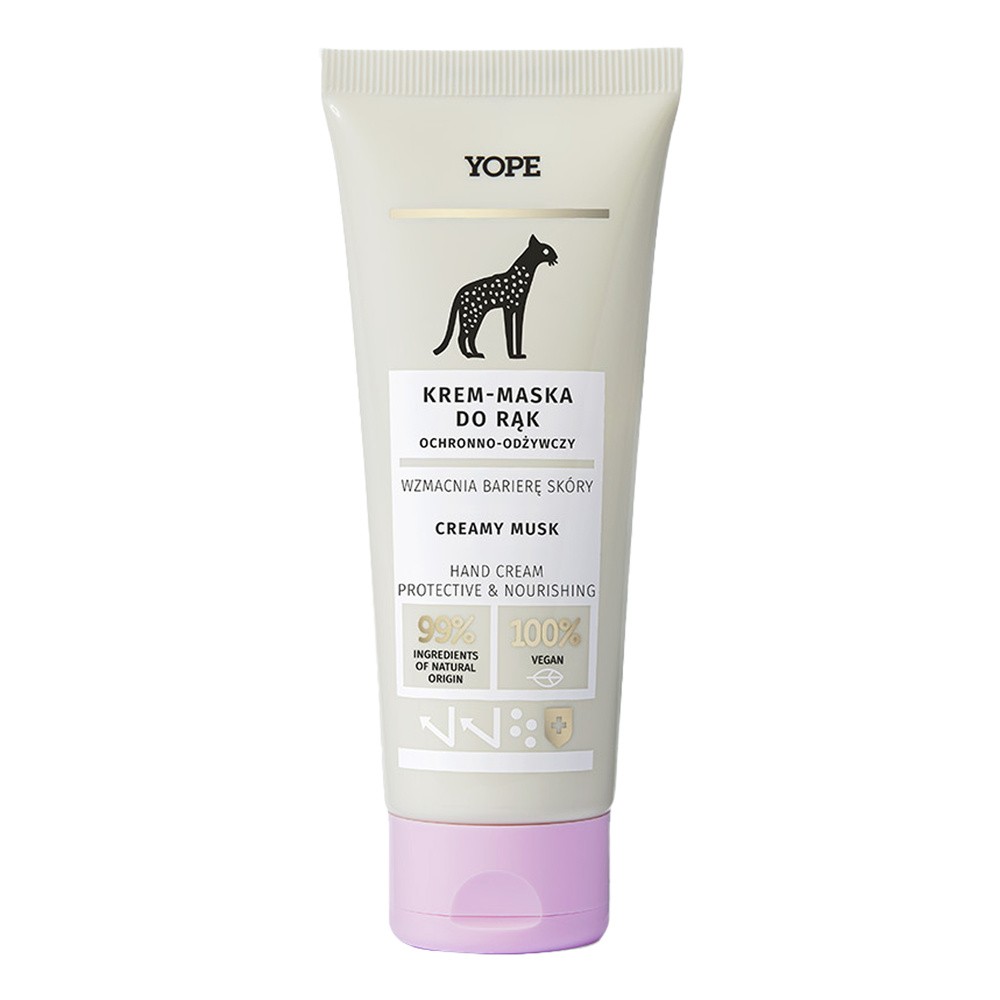 Yope Creamy Musk, krem-maska do rąk, 50ml