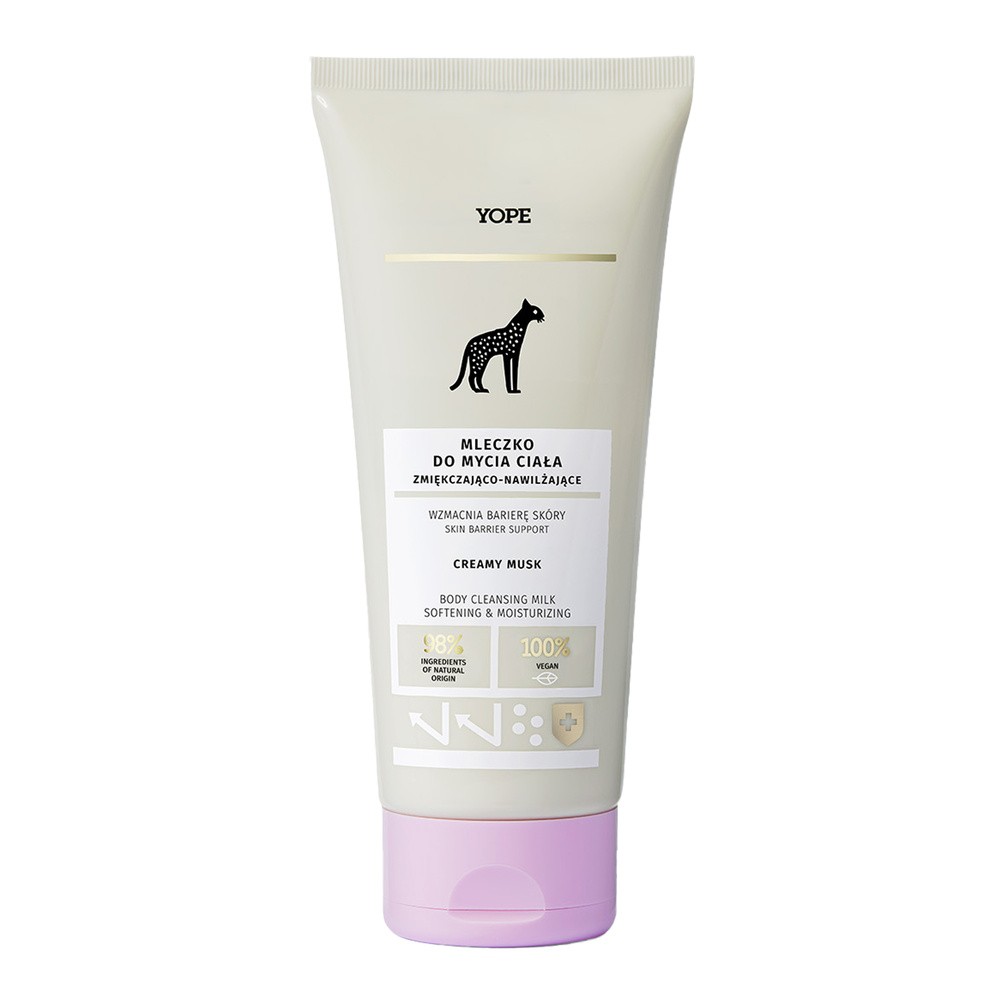 Yope Zmiękczająco-nawilżający kremowy żel pod prysznic Creamy Musk 200ml