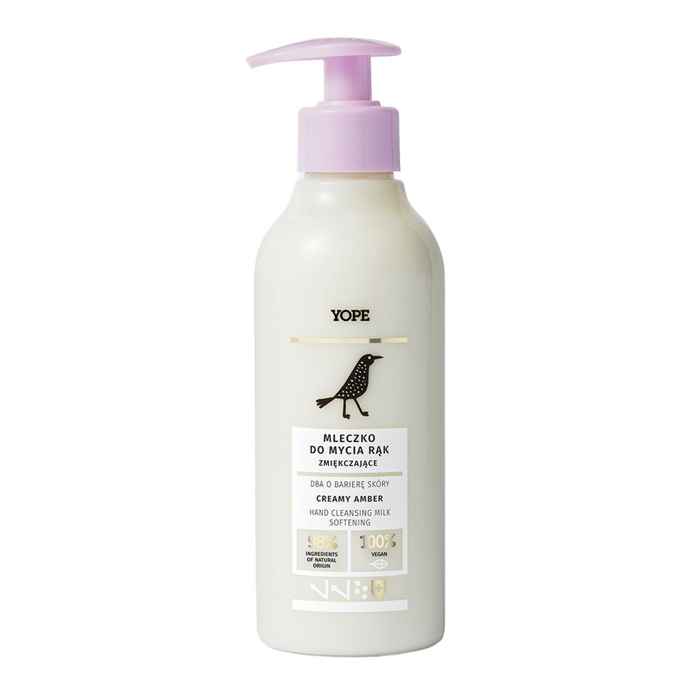 YOPE Creamy Amber Kremowe mydło do rąk zmiękczające, 300ml