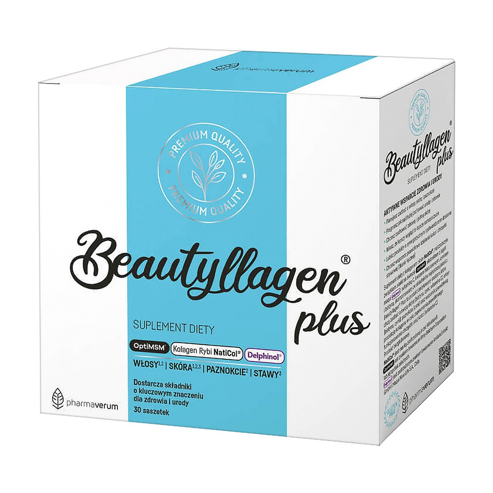 Pharmaverum, Beautyllagen® Plus suplement diety 30 saszetek