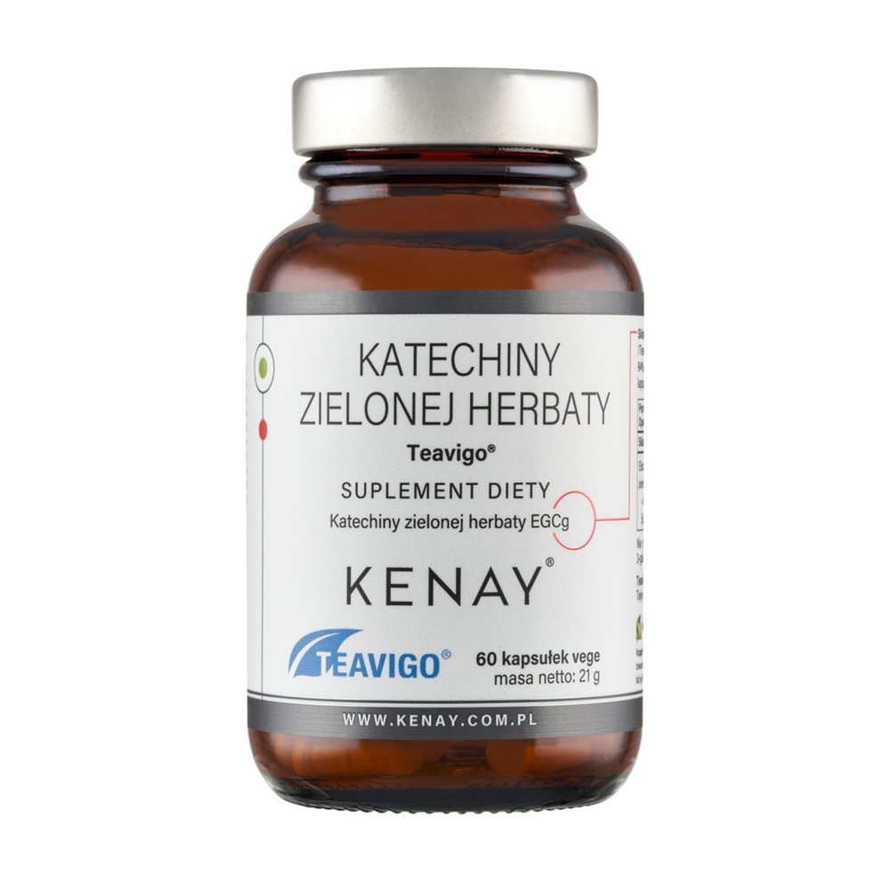 Suplement diety, KENAY Katechiny zielonej herbaty Teavigo 150 mg (60 kaps.)