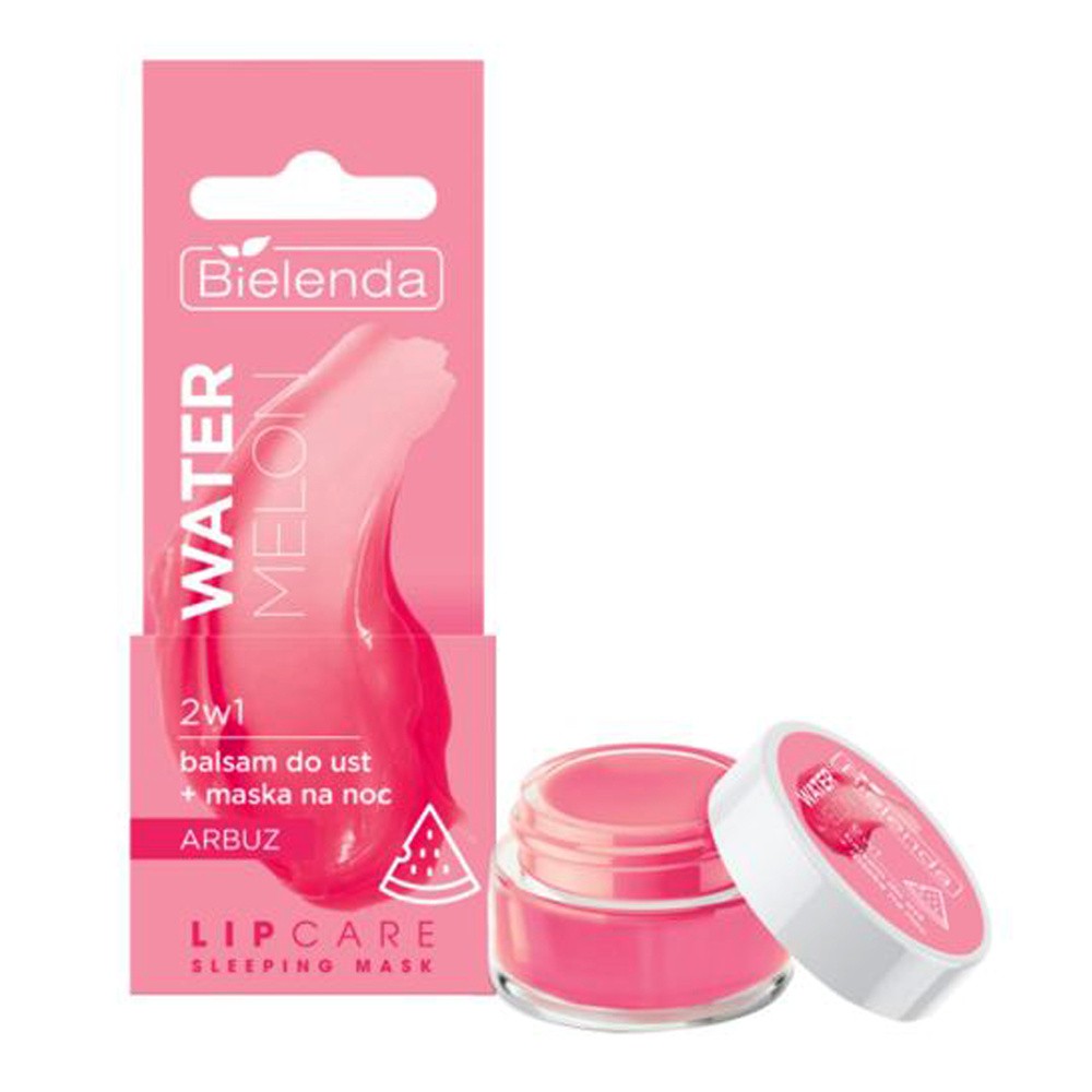 BIELENDA Lip Care Balsam do ust + Maska na noc 2w1 Watermelon 10g