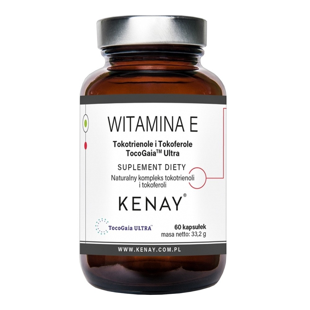 Kenay Witamina E Tokotrienole i Tokoferole TocoGaia Ultra (60 kaps.)