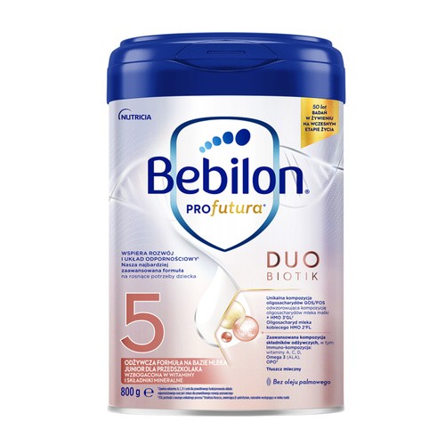 Bebilon Profutura Duobiotik 5 Formuła na bazie mleka dla przedszkolaka 800 g