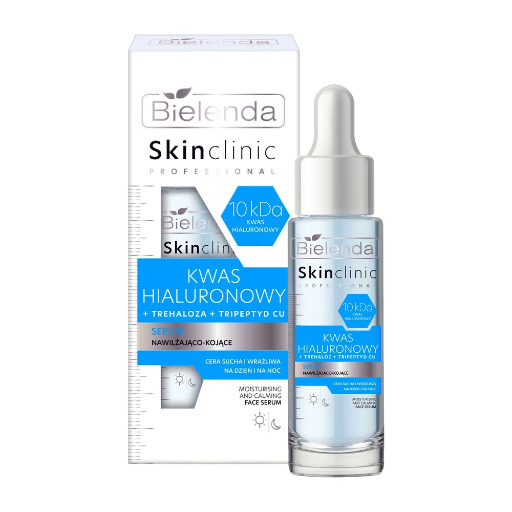 Bielenda Skin Clinic Professional Kwas Hialuronowy Serum nawilżająco-kojące 30ml