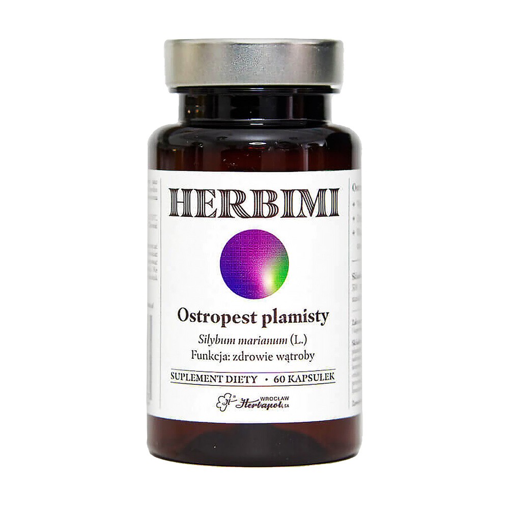 Herbimi Ostropest Plamisty, 60 kapsułek