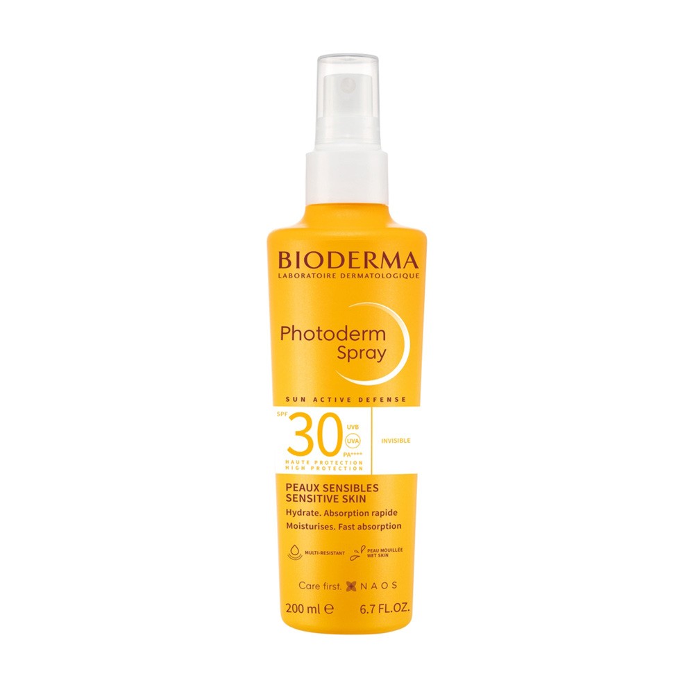 Bioderma Photoderm Spray SPF 30 Lekki spray do ciała, 200 ml