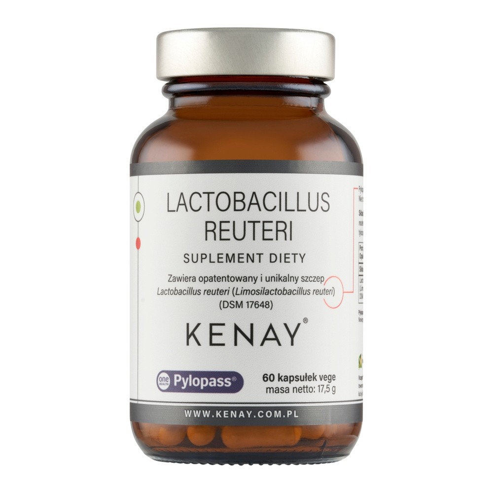 Kenay Lactobacillus reuteri Pylopass (60 kaps.)