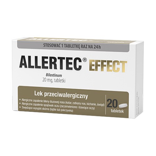 Allertec Effect 20 mg x 20 tabl