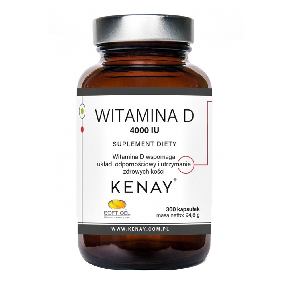 KenayAG Kenay Witamina D 4000 IU 300caps
