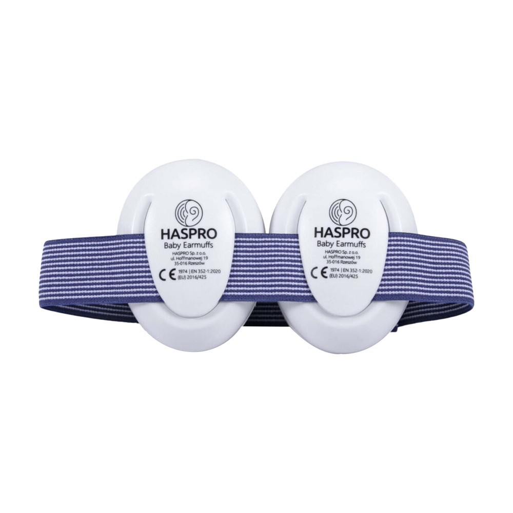Haspro Baby Earmuffs Blue nauszniki dla dzieci