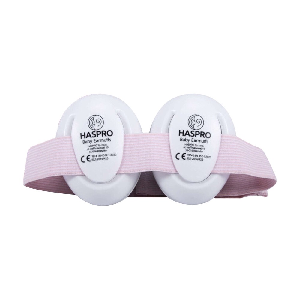 Haspro Baby Earmuffs Pink nauszniki dla dzieci