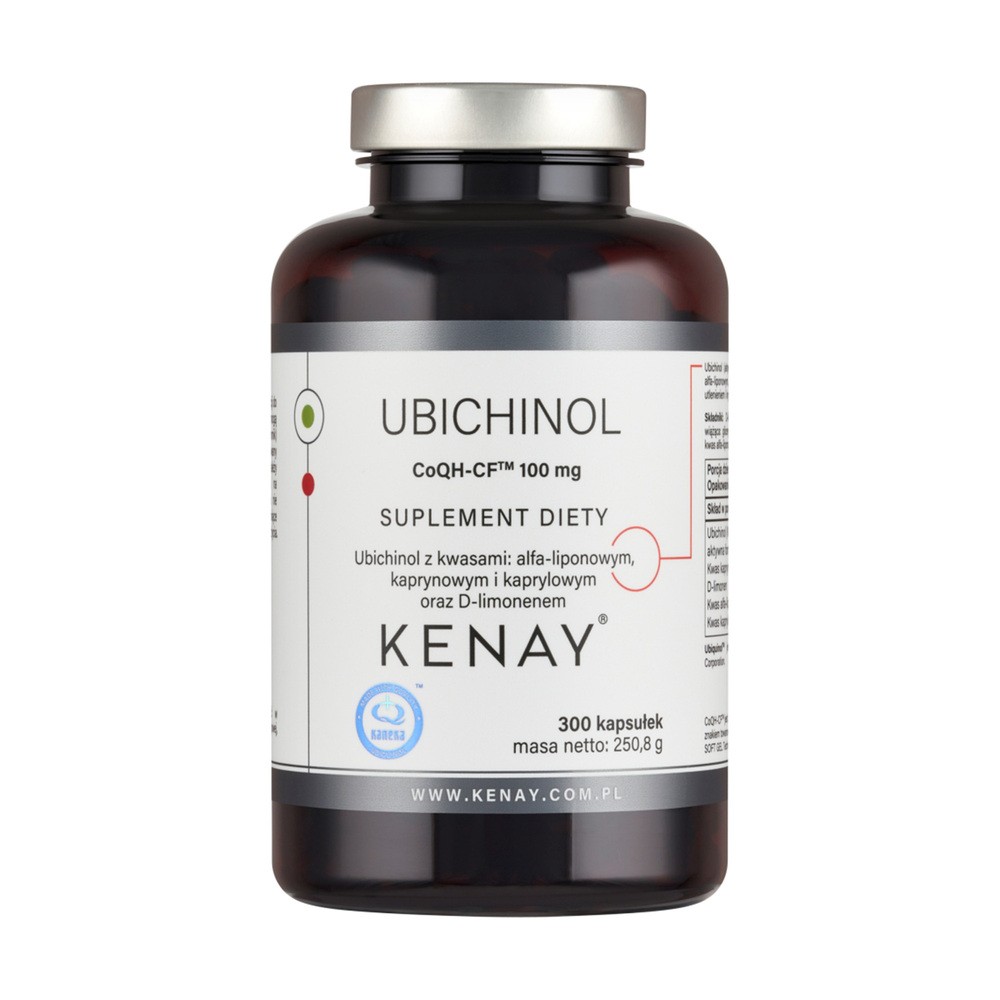 KENAY Ubichinol CoQH-CF 100 mg x 300 kaps