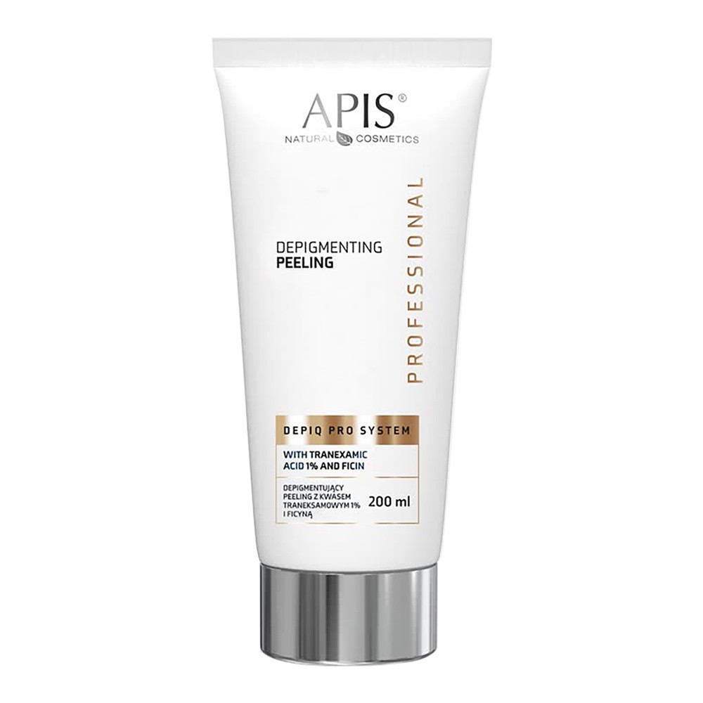 APIS Depiq Pro System Wybielający Peeling Z Kwasem Traneksamowym 1% I Ficyną 200ml