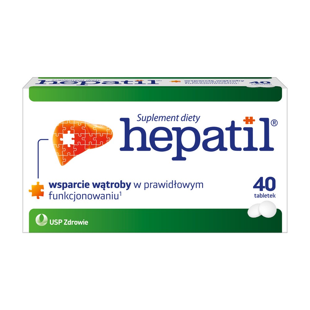 Hepatil Suplement diety 40 sztuk