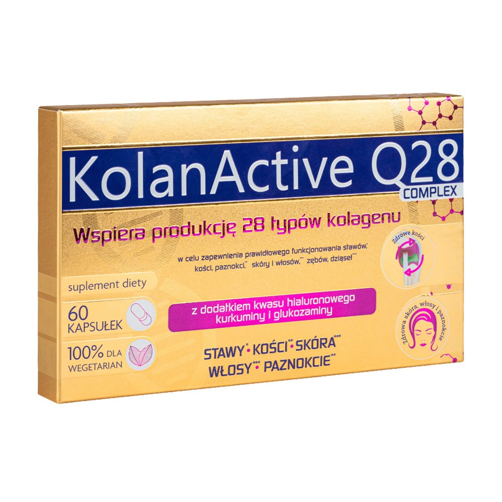 Asepta KolanActive Q28 Complex Suplement diety 60 kaps.