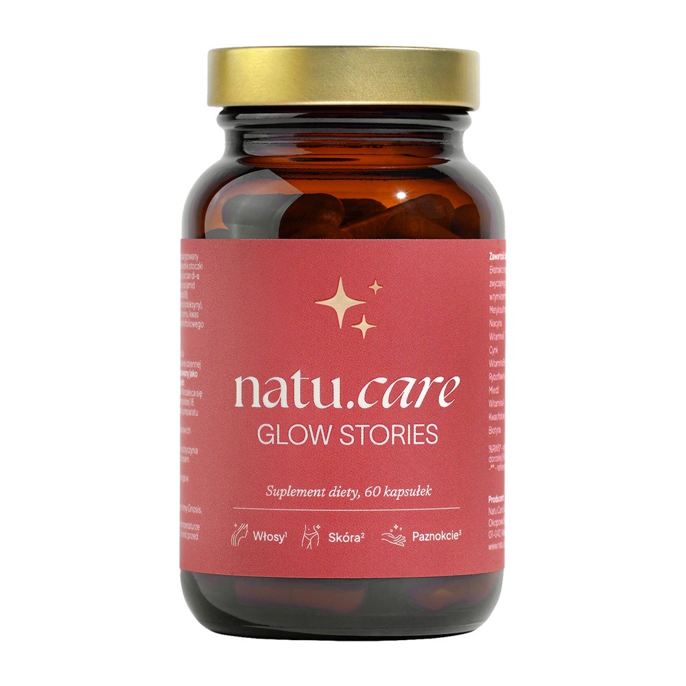 Natu Care Glow Stories, Skóra Włosy Paznokcie, 60 Szt.