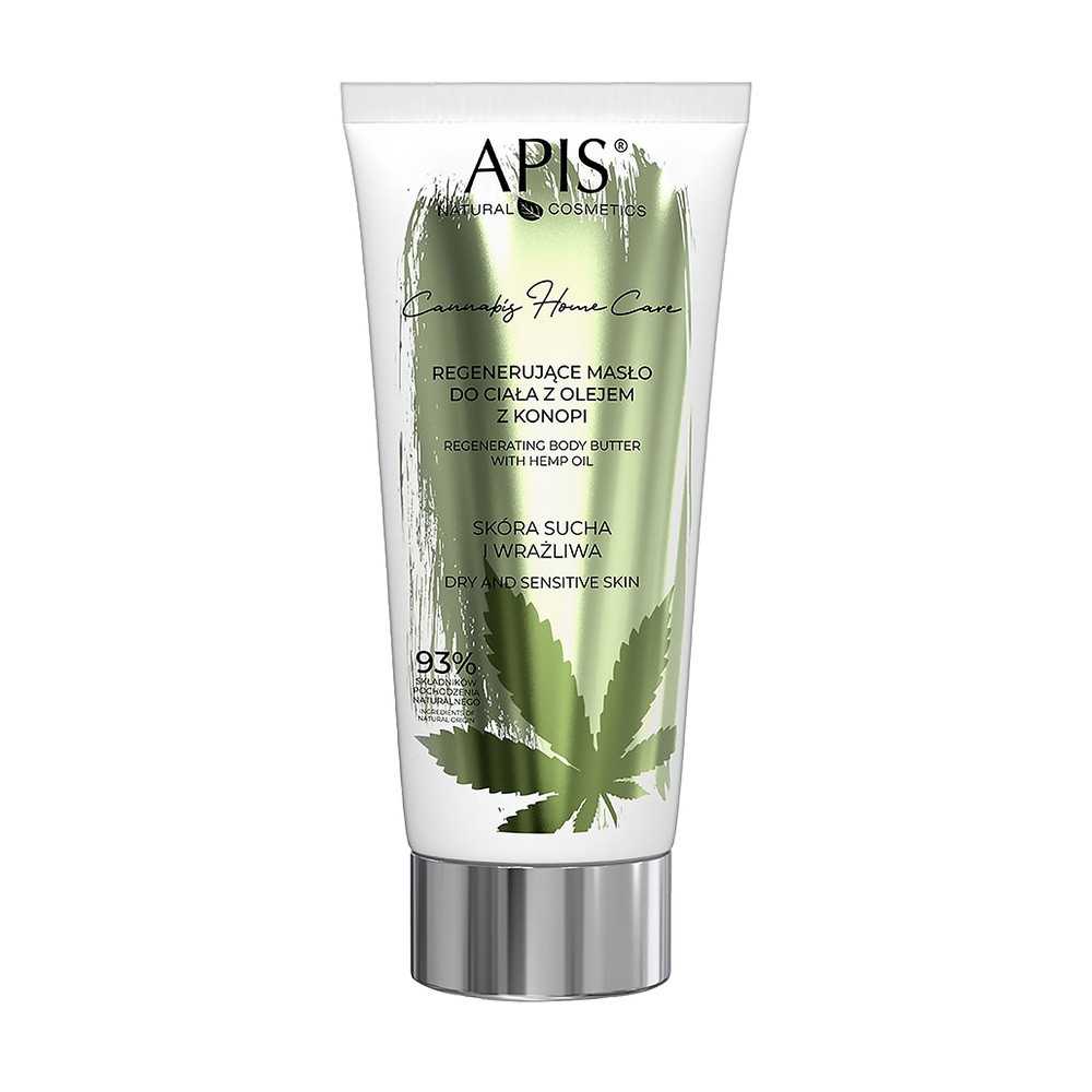 Apis Professional Regenerujące Masło Do Ciała z Olejem z Konopi 200ml