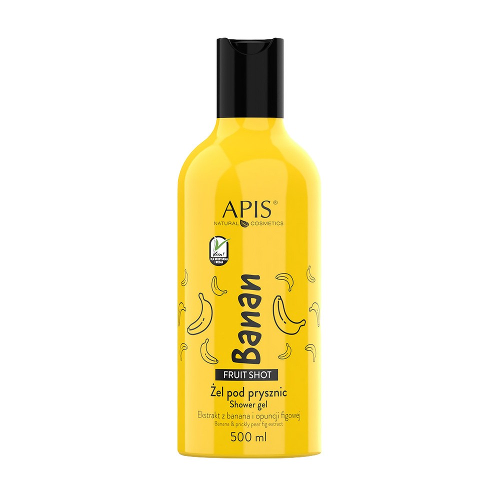 Apis Fruit Shot żel pod prysznic Banan 500ml 108704-uniw