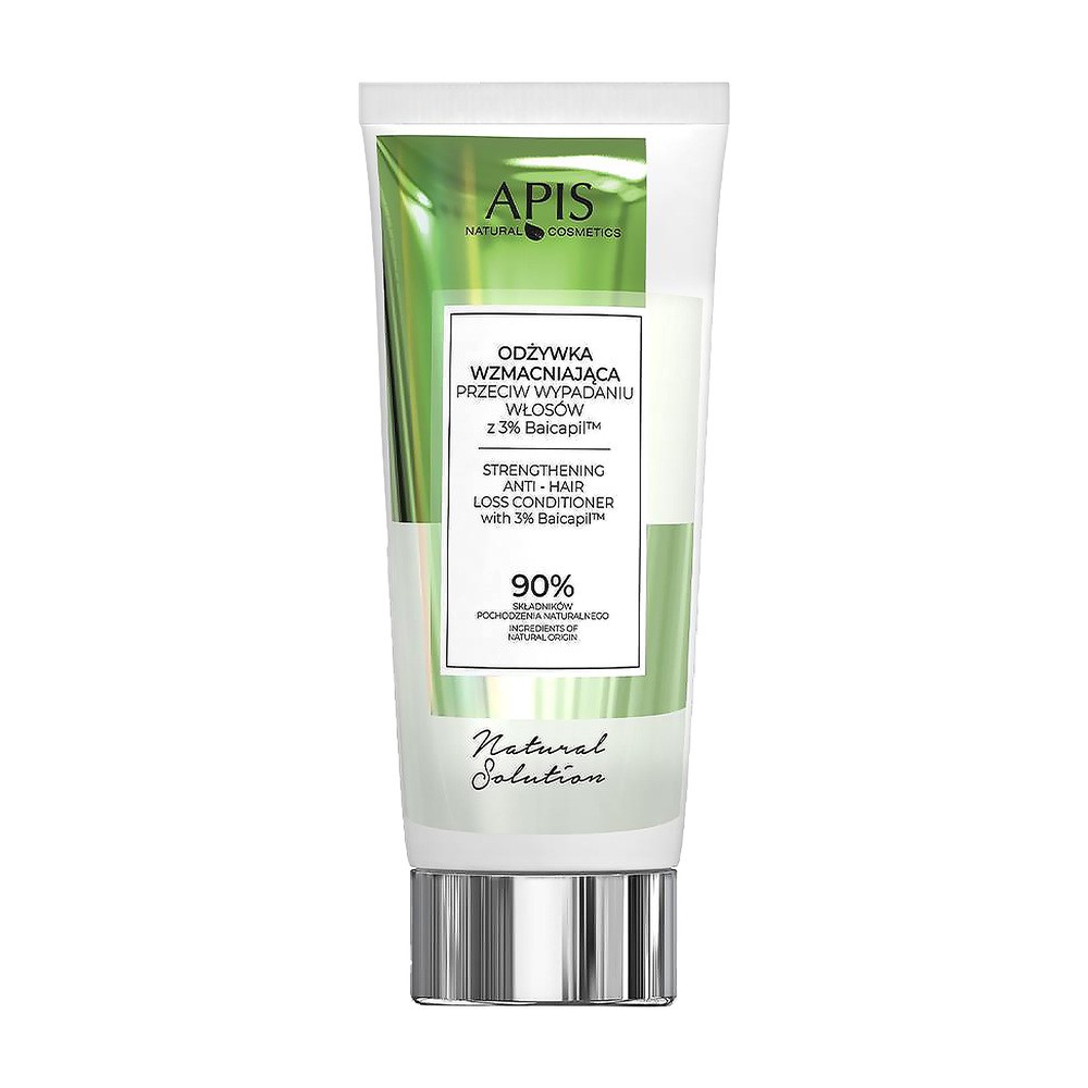 Apis Natural solution, Odżywka wzmacniająca przeciw wypadaniu włosów z 3% Baicapil 200ml 102663-uniw