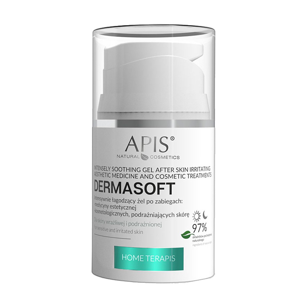 Apis Dermasoft Intensywnie łagodzący żel po zabiegach podrażniających skórę 50ml