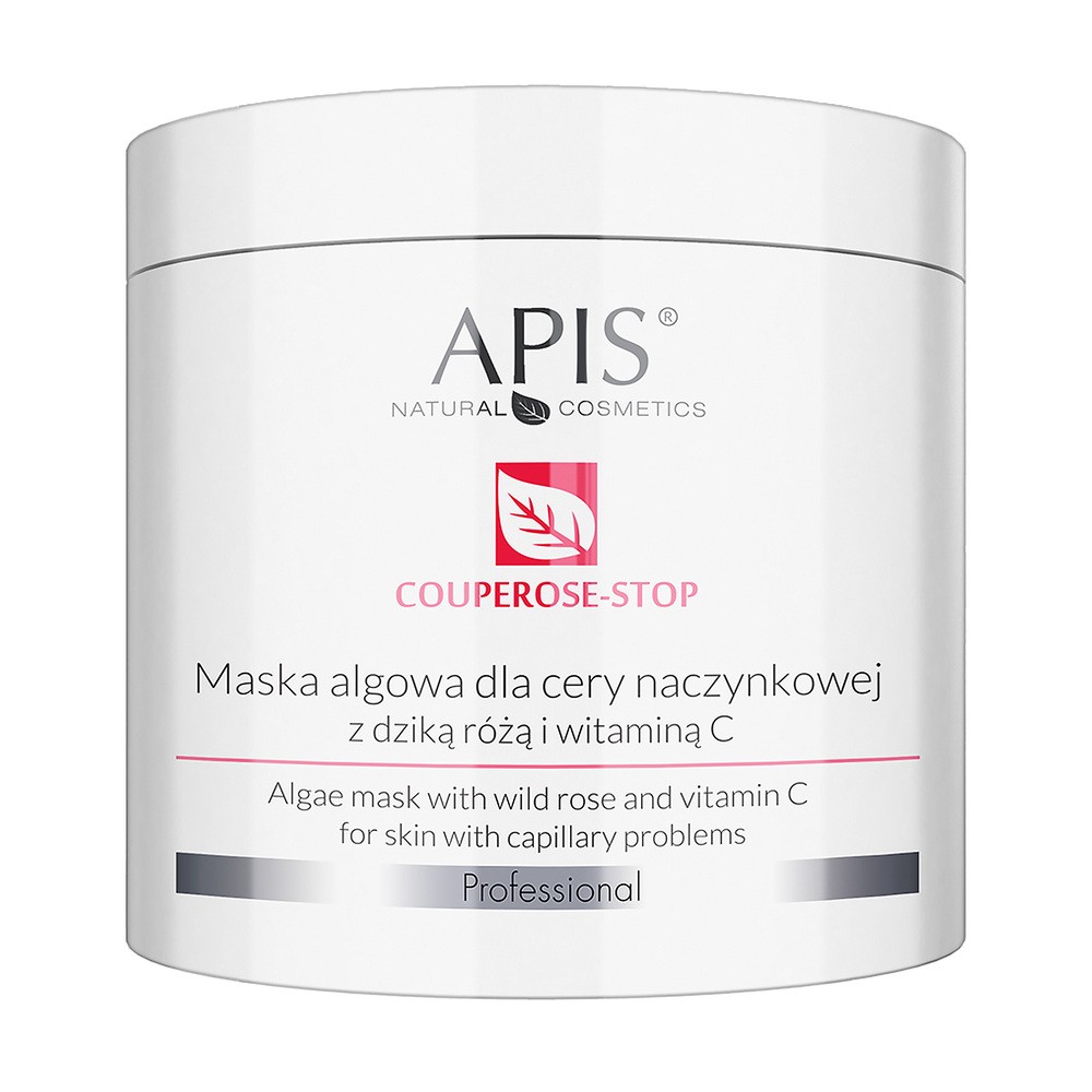 Apis Professional maska algowa Couperose-Stop z dziką różą i witaminą C 250 g