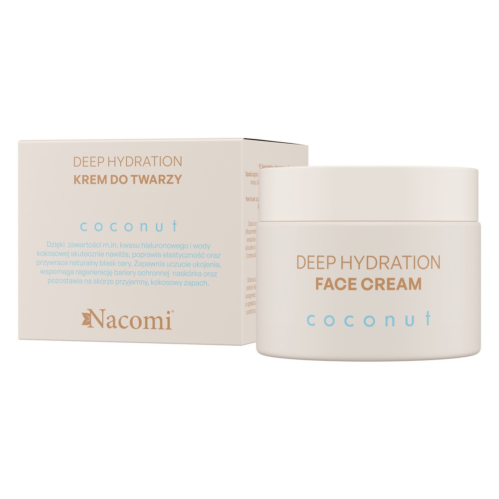 NACOMI Deep Hydration Krem Do Twarzy Coconut 40ml
