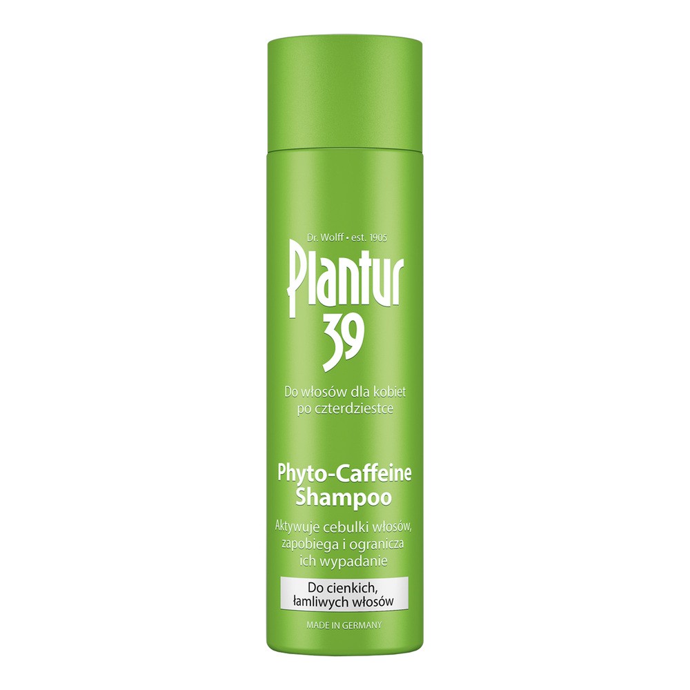 Plantur 39 Caffeine Shampoo Szampon do włosów 250 ml