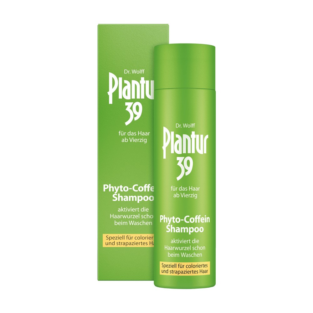 Plantur 39 Caffeine Shampoo Color Szampon do włosów 250 ml