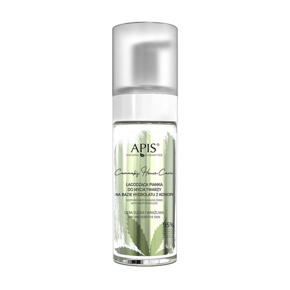 APIS Professional Apis Łagodząca Pianka do Mycia Twarzy Cannabis 150 ml APIS5528