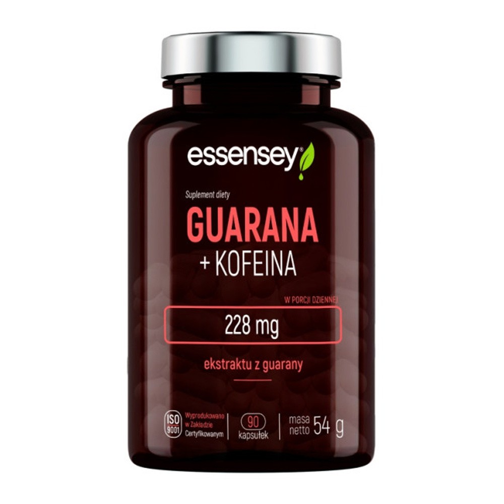 Essensey Guarana + Kofeina 90 kapsułek (5902114043513)