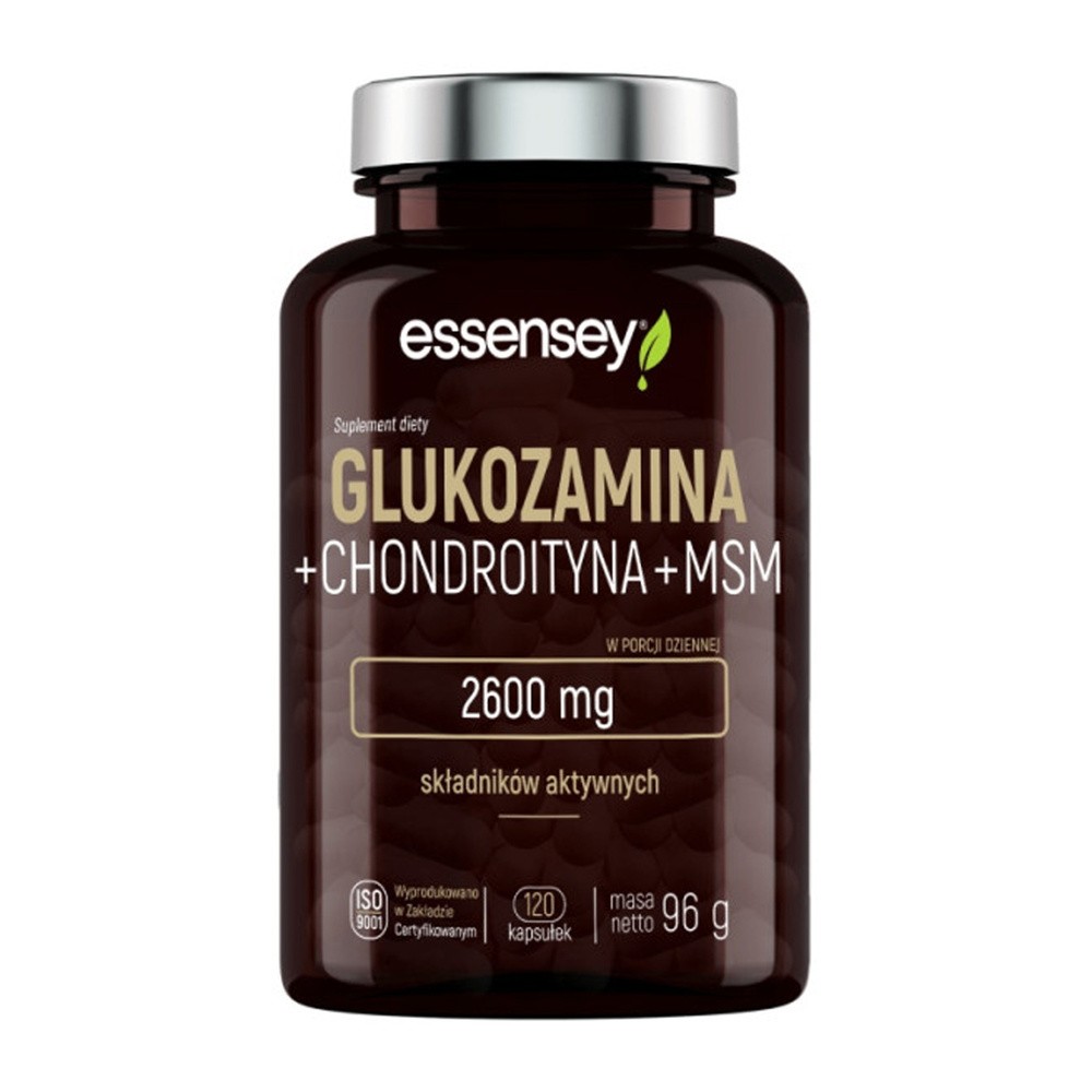 Glukozamina, Chondroityna I Msm 120Kaps.