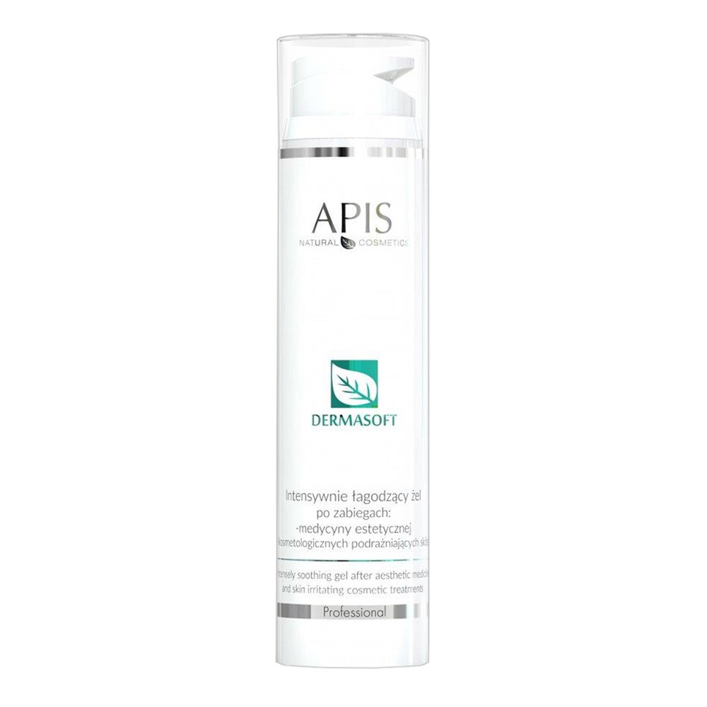 Apis Natural Cosmetics Dermasoft Intensywnie łagodzący żel po zabiegach medycyny estetycznej i kosmetologicznych 200ml