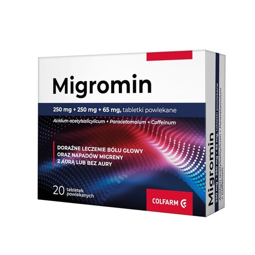 Migromin, 20 tabletek