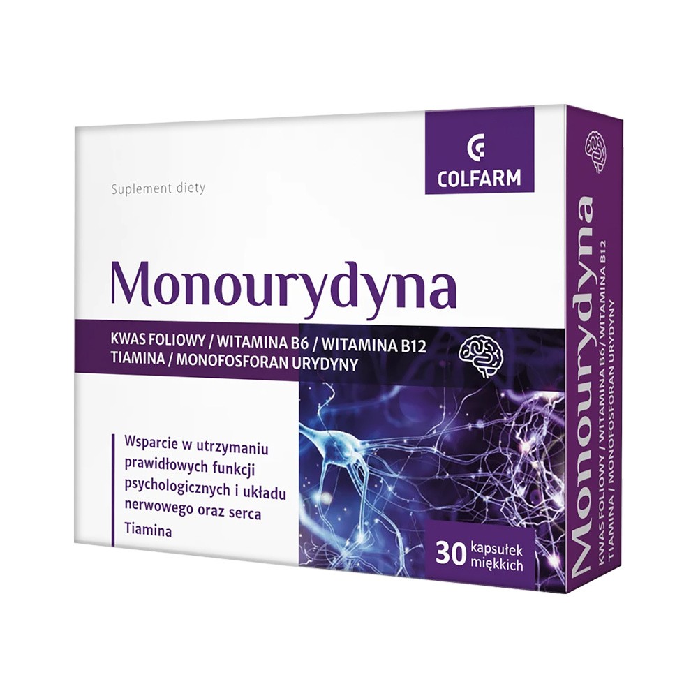 Colfarm Monourydyna, 30 kapsułek
