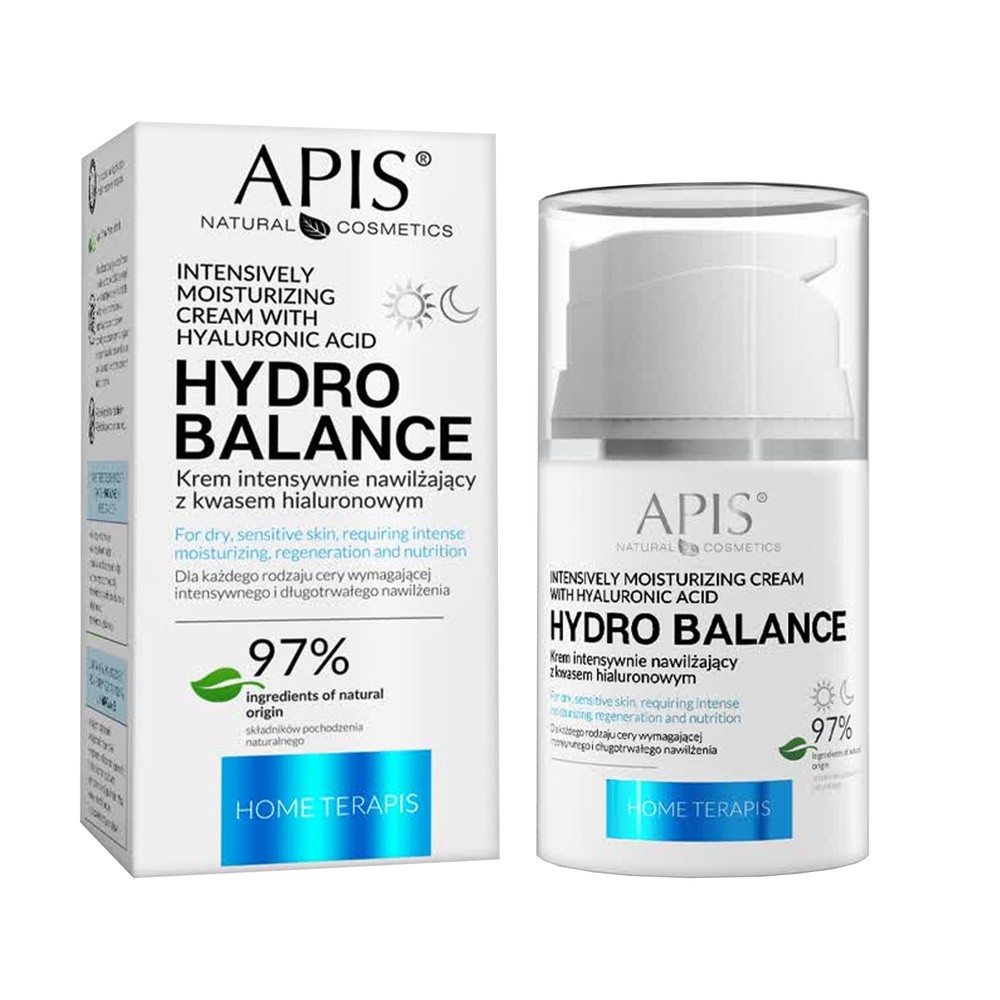 Apis Professional Krem intensywnie nawilżający Kwas hialuronowy - Professional Home TerAPIS Krem Krem intensywnie nawilżający Kwas hialuronowy - Professional Home TerAPIS Krem