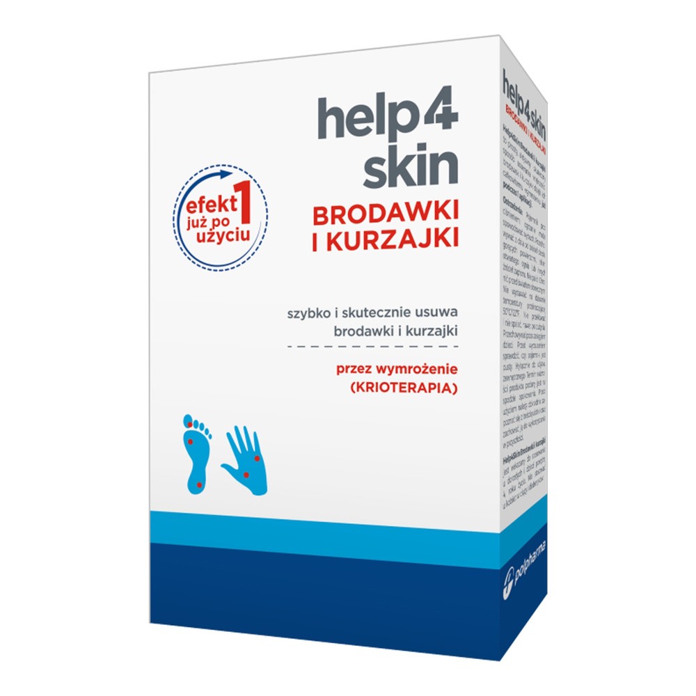 Help4Skin aerozol na brodawki i kurzajki, 50 ml