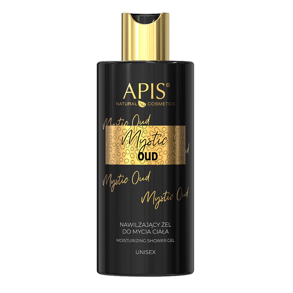 Apis Mystic Oud, nawilżający żel do mycia ciała, 300ml